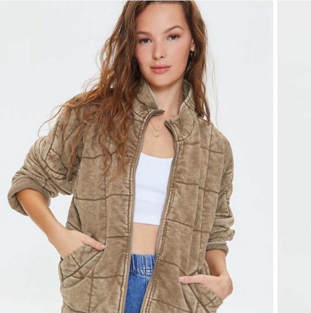 Forever 21 Quilted Jacket